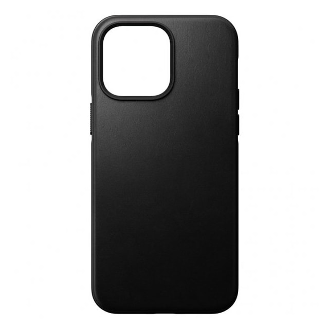 NOMAD iPhone 14 Pro Max Deksel Modern Leather Case Svart