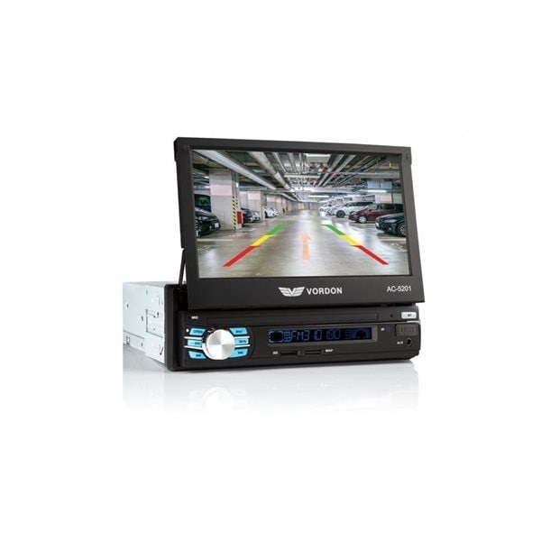 Vordon AC-5201 Bilstereo med uppfällbar skärm 7 - Elkjøp