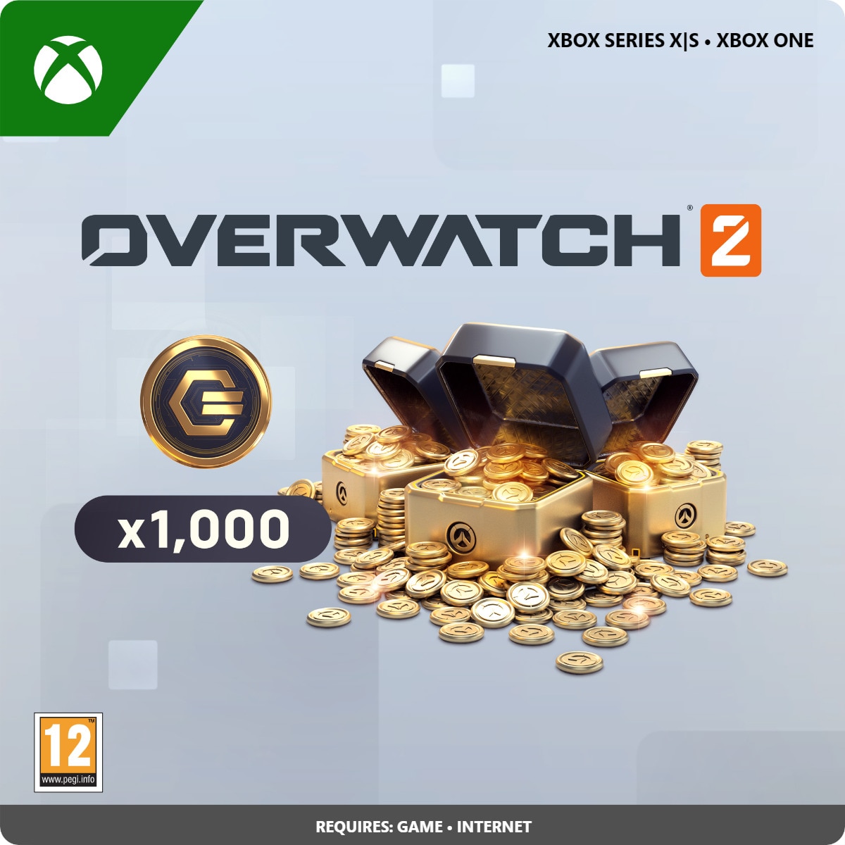 Overwatch 2 - 1,000 Coins - XBOX - Elkjøp