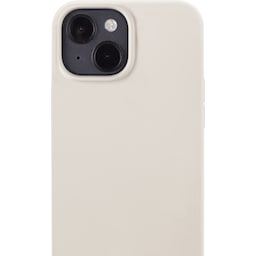 Holdit Silicone iPhone 14/13 deksel (beige)