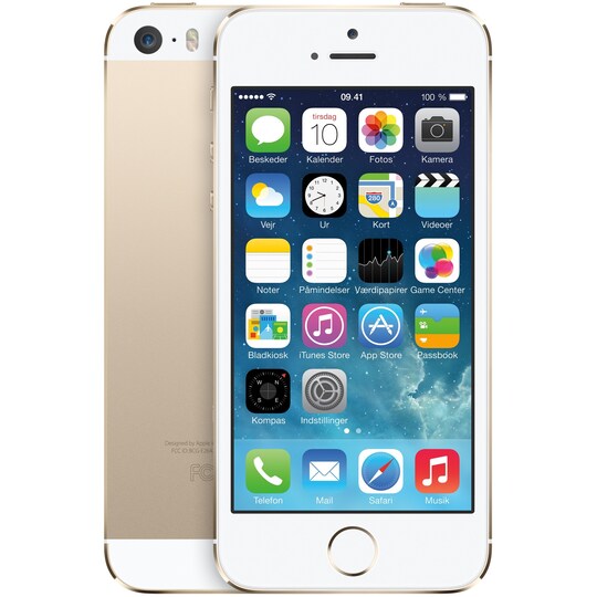 iPhone 5S 16 GB (gull) - Elkjøp