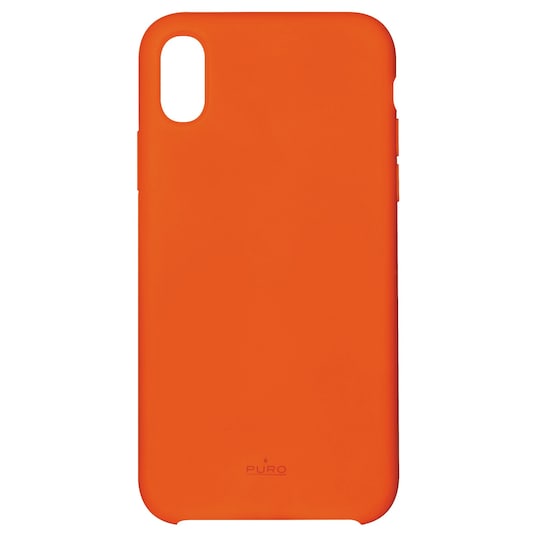 Puro Icon deksel iPhone X (oransje) - Elkjøp