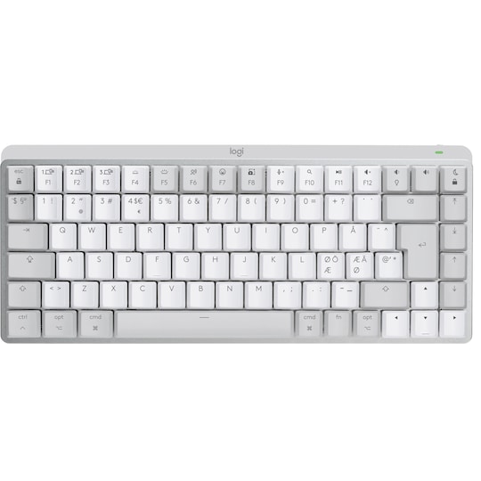 Logitech MX Mechanical Mini Mac trådløst tastatur (grå) - Elkjøp