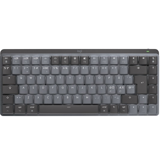 Logitech MX Mechanical Mini Mac trådløst tastatur (space grey) - Elkjøp