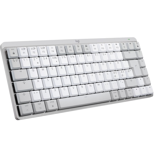 Logitech MX Mechanical Mini Mac trådløst tastatur (grå) - Elkjøp