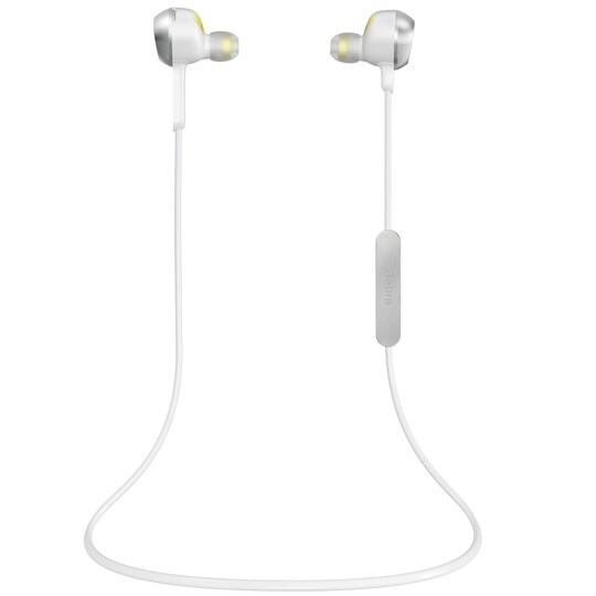 Jabra Sport ROX trådløse Bluetooth hodetelefoner (hvit) - Elkjøp