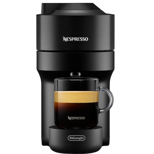 Nespresso Vertuo Pop kaffemaskin av DeLonghi ENV90.B (sort) - Elkjøp
