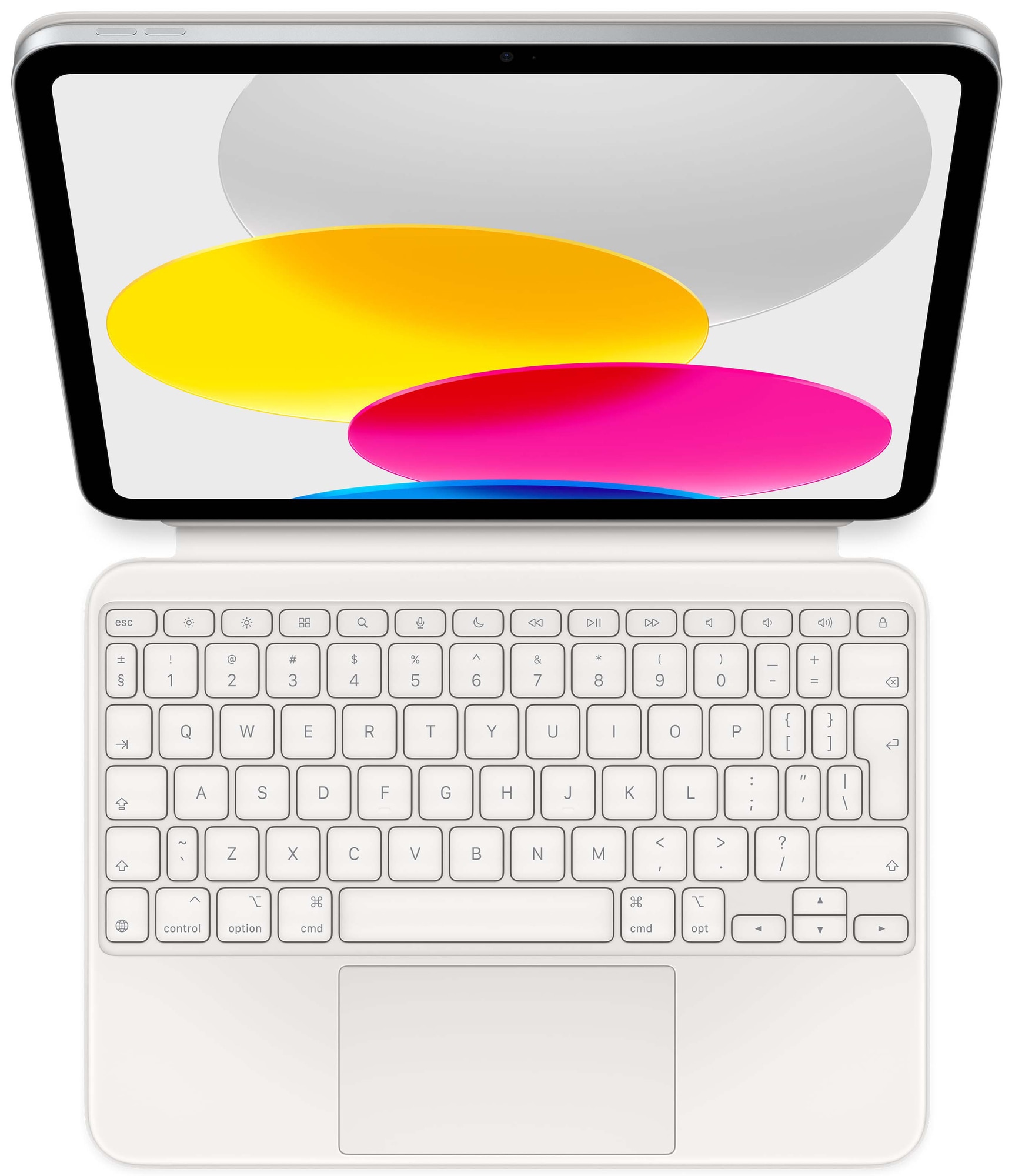 Apple Magic Keyboard Folio til iPad 10,9" (hvit) (NO) - Elkjøp