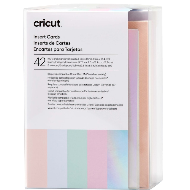 Cricut innleggskort 42-pakk (prinsesse)