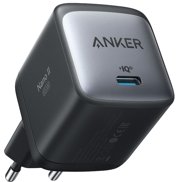 Anker PowerPort Nano II GaN 65W laddare