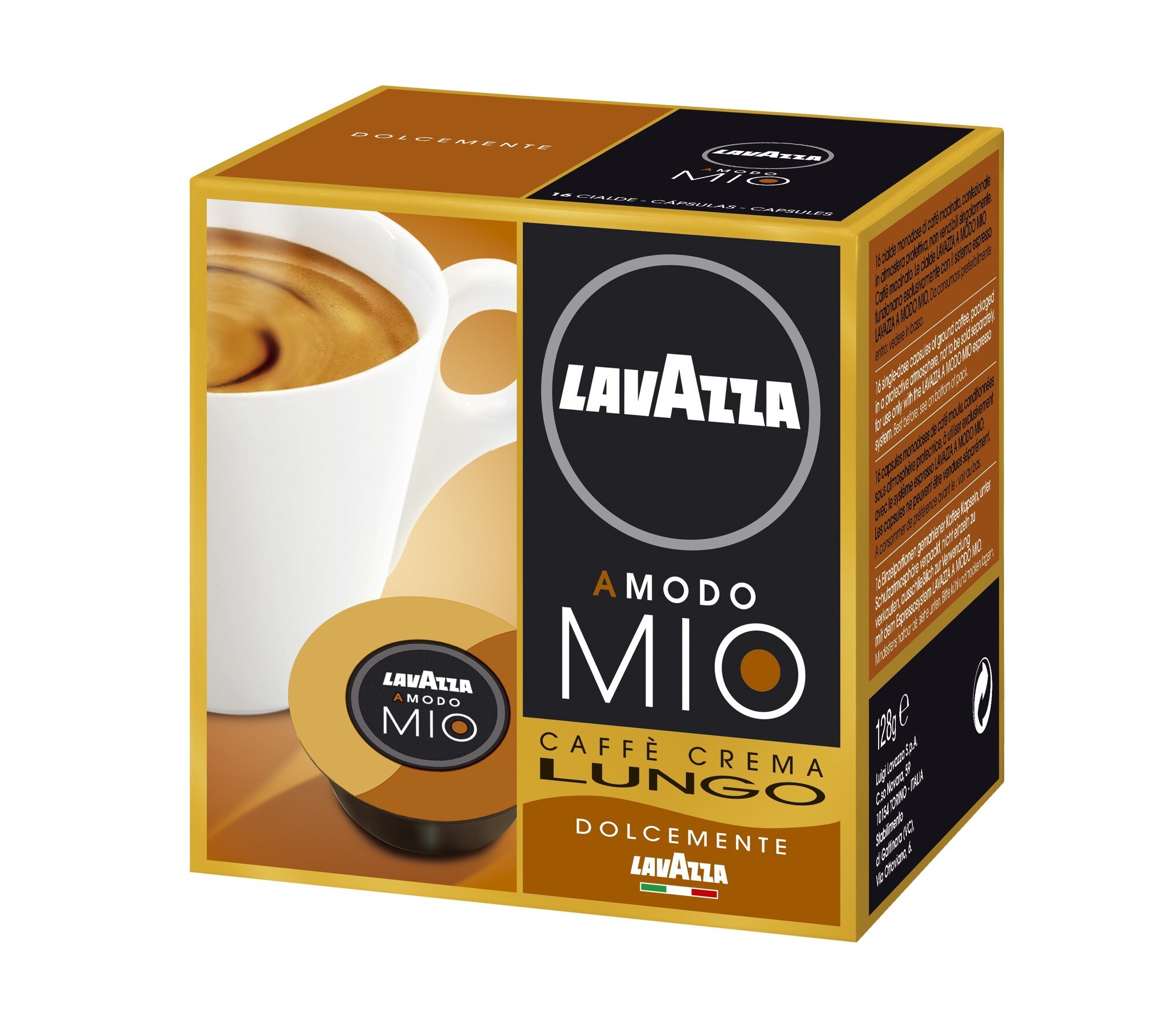 Lavazza A Modo Mio kapsler - Caffé Crema Dolcemente - Elkjøp