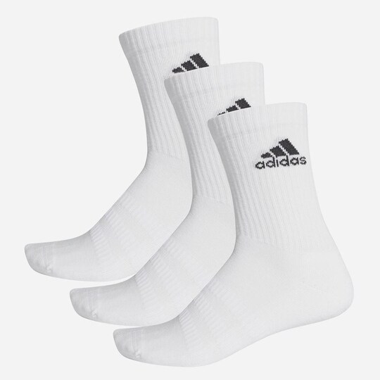 Adidas Cushioned Socks 3-Pack, Sokker - Elkjøp