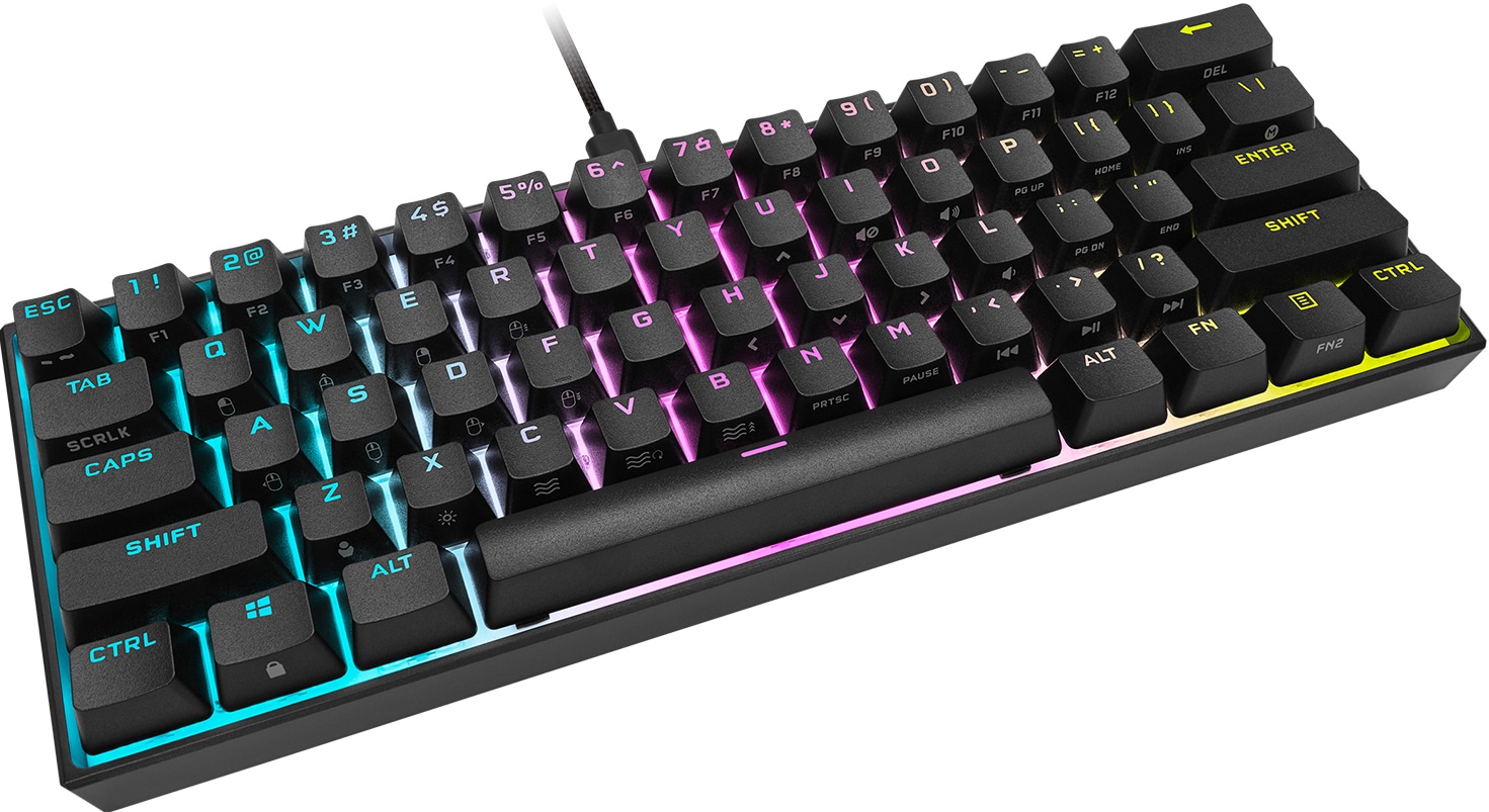 Corsair K65 RGB Mini gamingtastatur - Elkjøp
