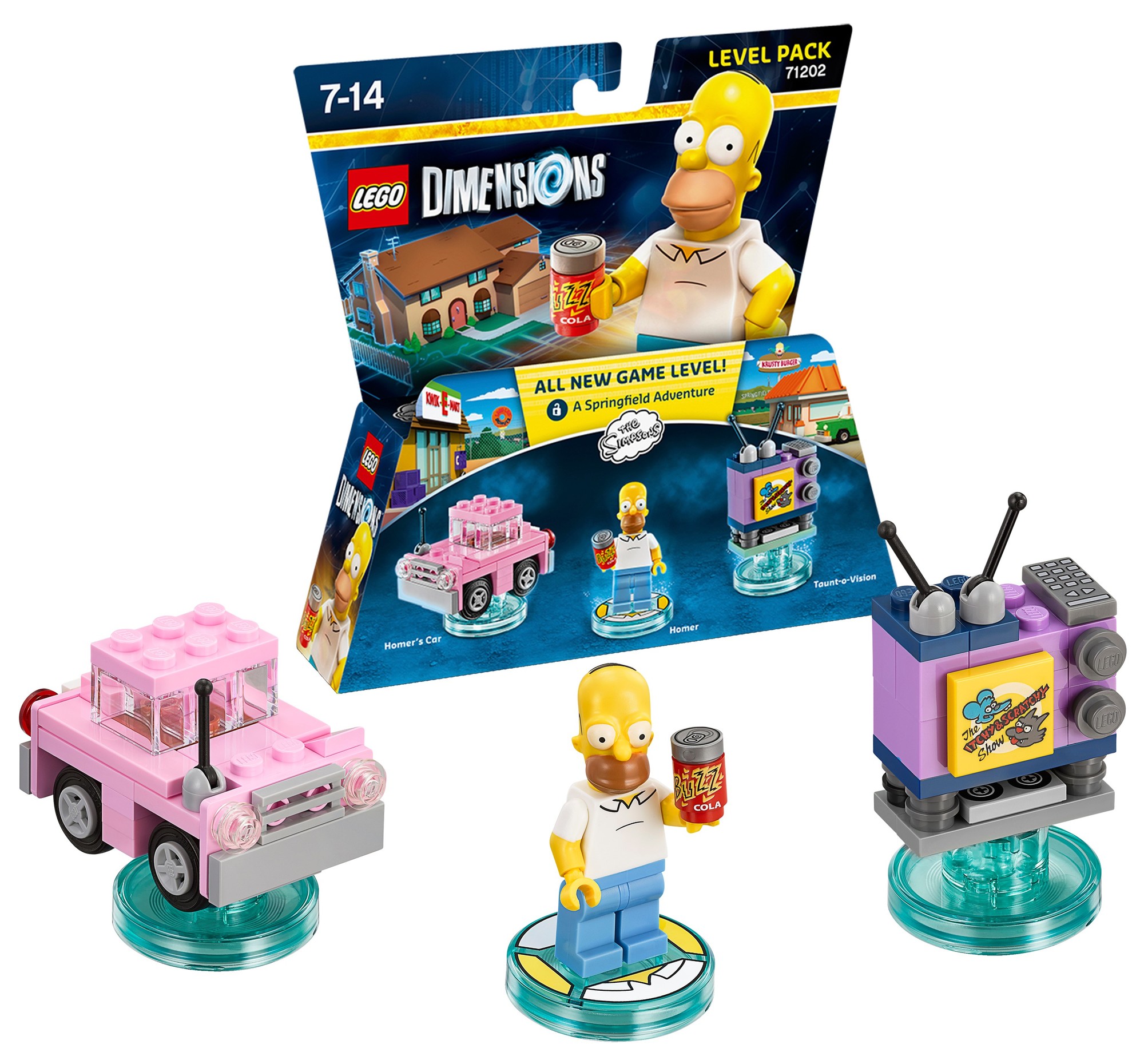 Lego Dimensions Level Pack - The Simpsons - Elkjøp