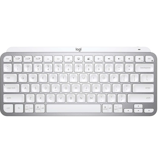 Logitech MX Keys Mini trådløst tastatur (grå) - Elkjøp