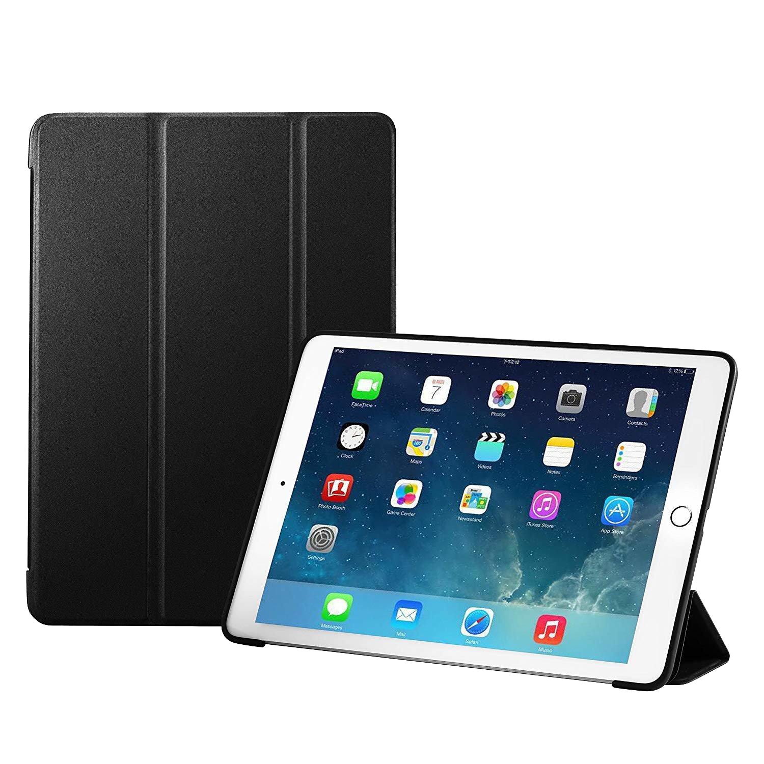 iPad fodral 9.7 tum iPad 5/6 iPad Air 1/2 Smart Cover Case Svart - Elkjøp