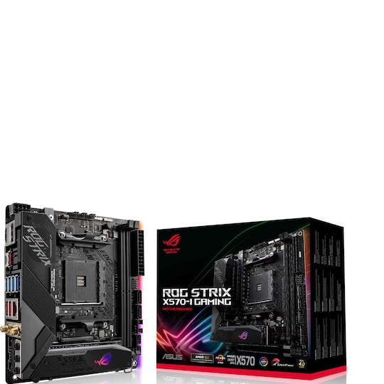 ASUS ROG Strix X570-I Gaming motherboard Socket AM4 Mini ITX AMD X570 -  Elkjøp