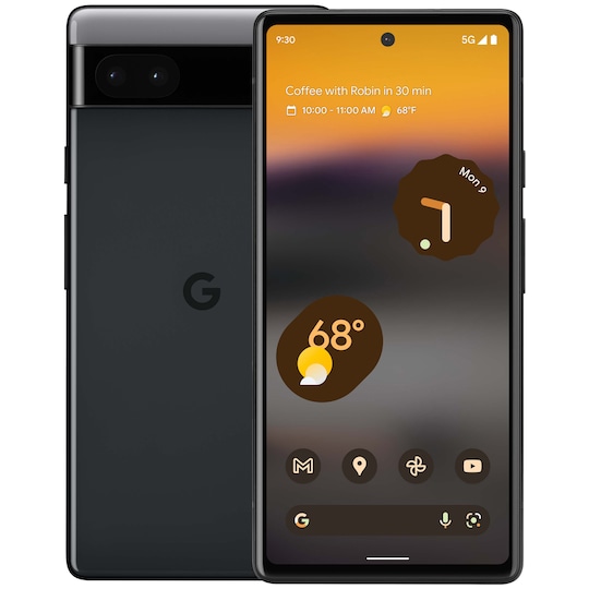 Google Pixel 6a smarttelefon 6/128GB (charcoal) - Elkjøp