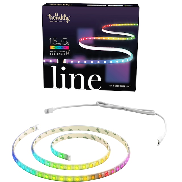 Twinkly RGB LED utvidelsesstrips TWL100ADP-W