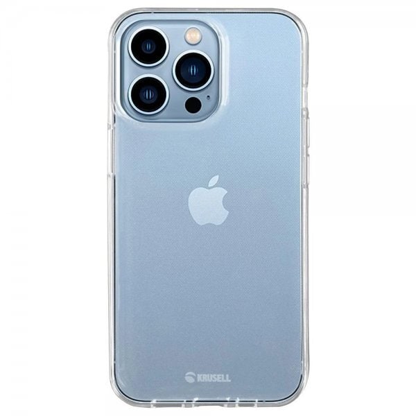 Krusell Iphone Pro Max Deksel Softcover Transparent Klar Elkj P