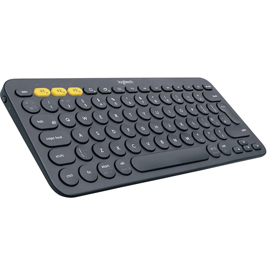 Logitech K380 Bluetooth-tastatur (grå) - Elkjøp