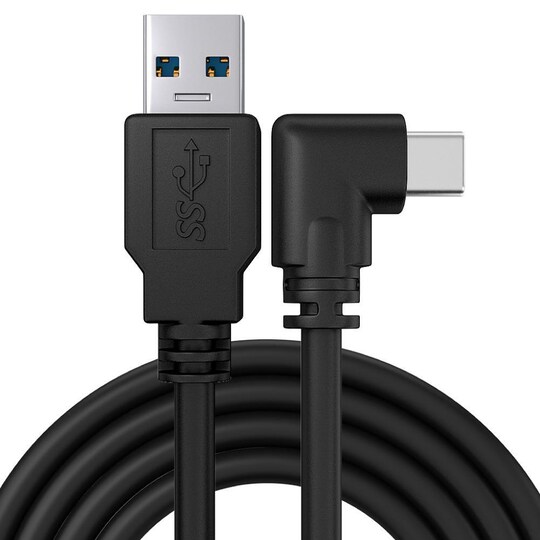 Länkkabel USB3.1 / USB-C för Oculus Quest 2 Svart 3 meter - Elkjøp