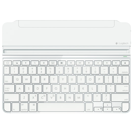 Logitech UltraThin iPad Air 2 deksel m. tastatur (sølv) - Elkjøp