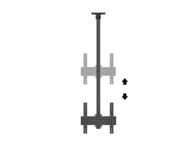 Multibrackets 8892 digitalskiltmontering 165,1 cm (65") Sort