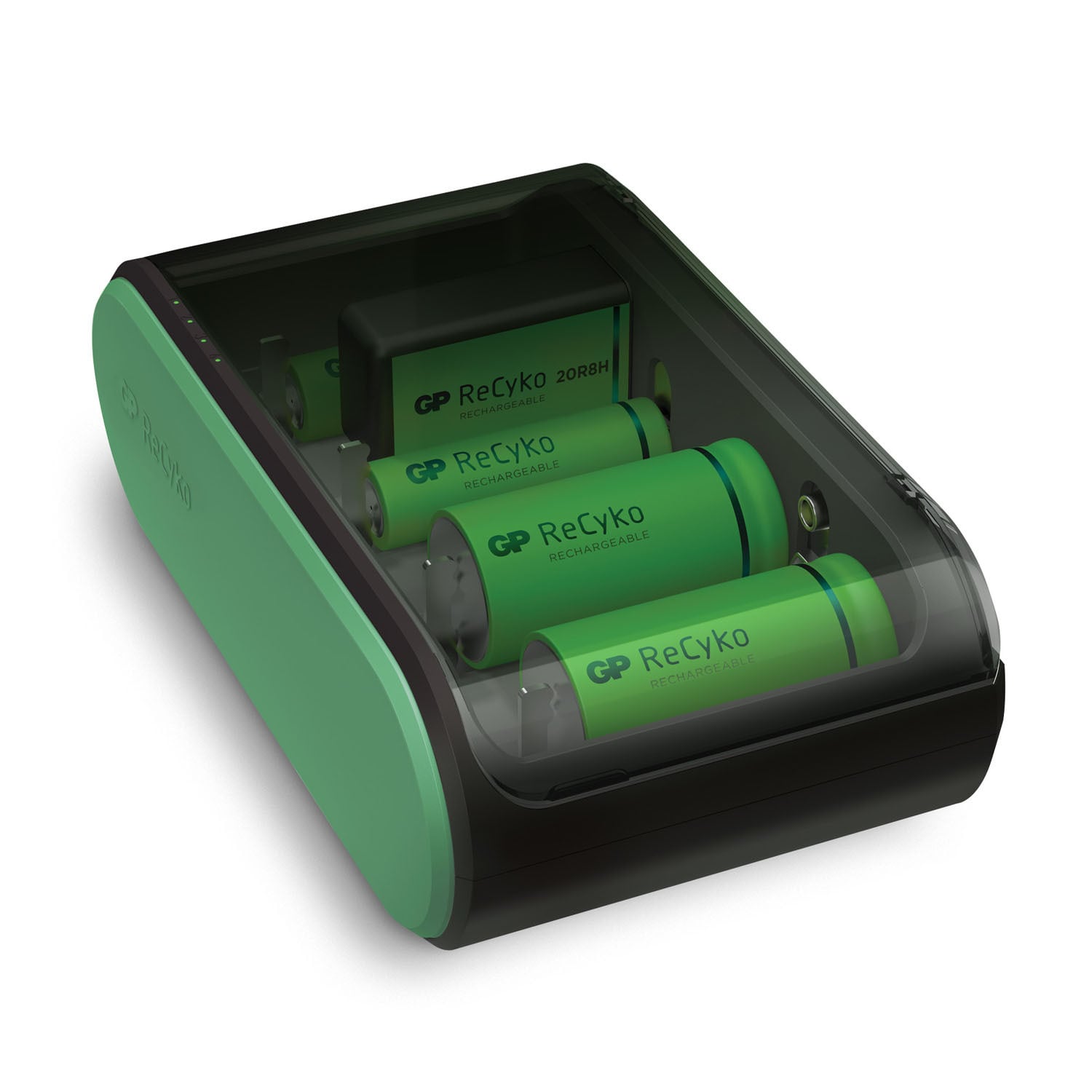 ReCyko Batterilader Uni USB AA / AAA / C / D / 9V - Elkjøp