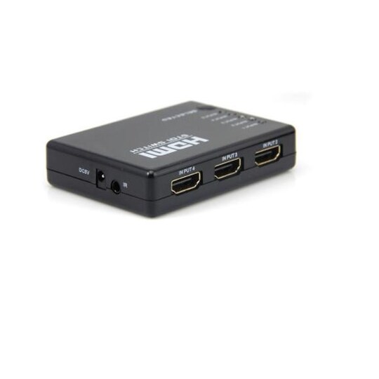 INF HDMI Switch 5x1 med fjernkontroll - Elkjøp