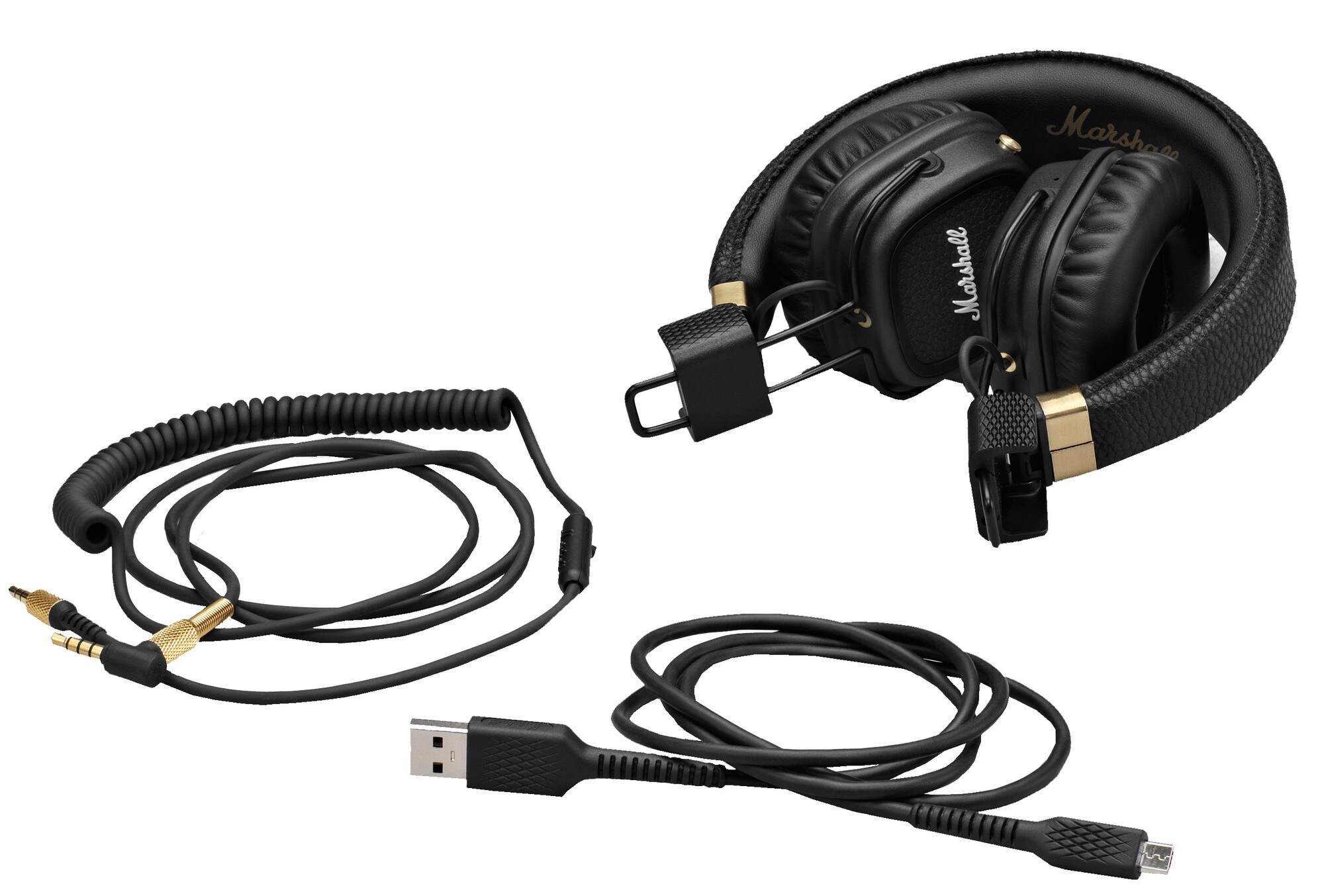 Marshall Major II on-ear trådløse hodetelefoner (sort) - Hodetelefoner -  Elkjøp