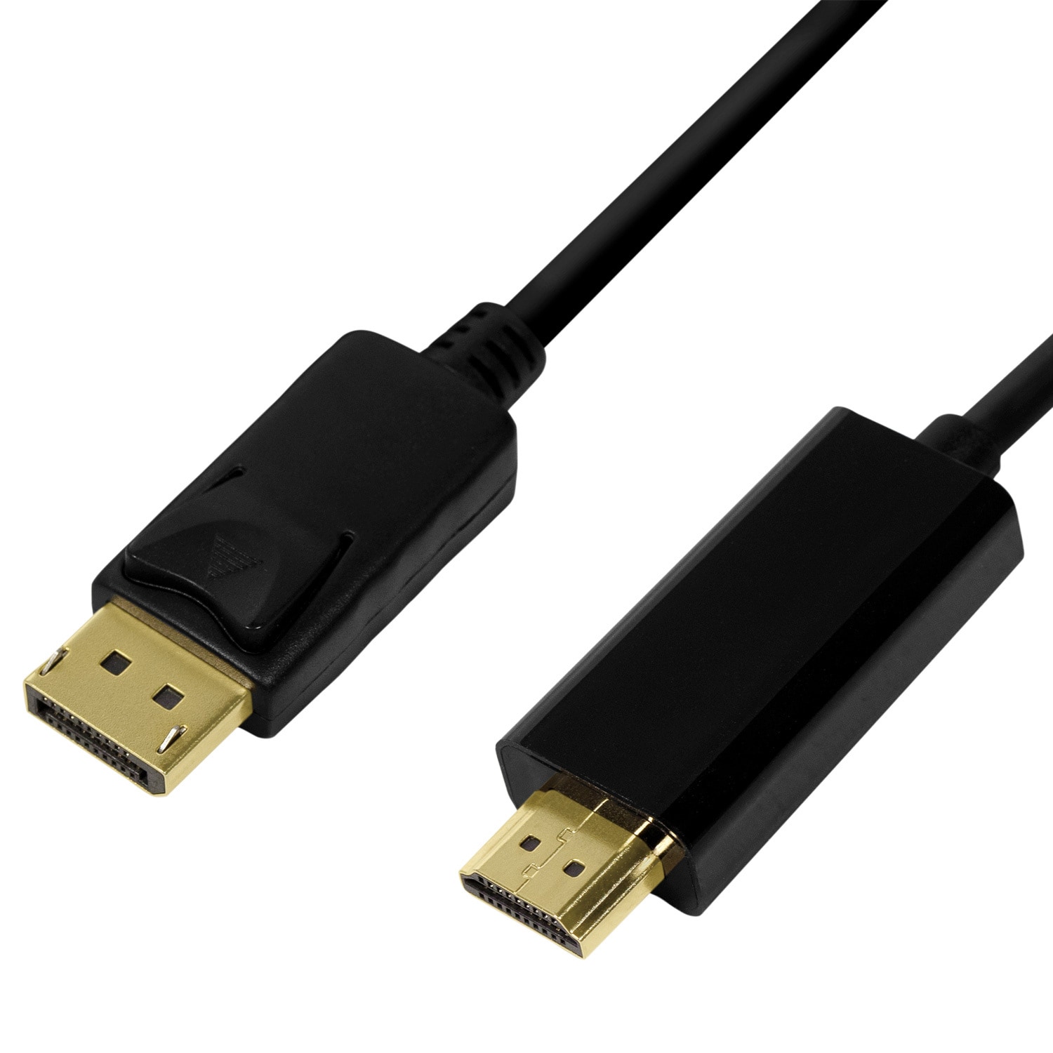 DisplayPort 1.2 -> HDMI 1.4 4K 2m Sort - Elkjøp