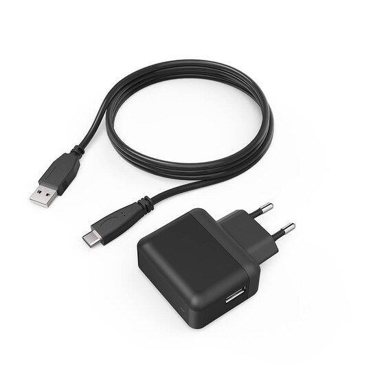 HAMA Strømadapter USB-C Nintendo Switch/Switch Lite Svart - Elkjøp