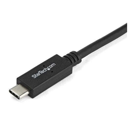 StarTech.com 2 m USB-C till DVI-kabel - 1920 x 1200 - Svart, 2 m, USB  Type-C, DV - Elkjøp