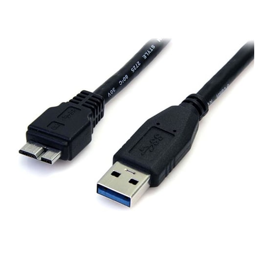 StarTech.com 0,5 m svart SuperSpeed USB 3.0-kabel A till Micro B – M/M, 0,5  m, - Elkjøp
