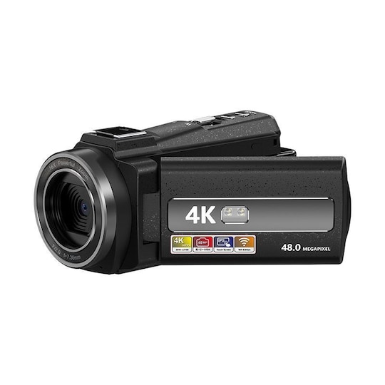 Videokamera 4K / 48MP / 16x Zoom / IR nattsyn / fjernkontroll - Elkjøp