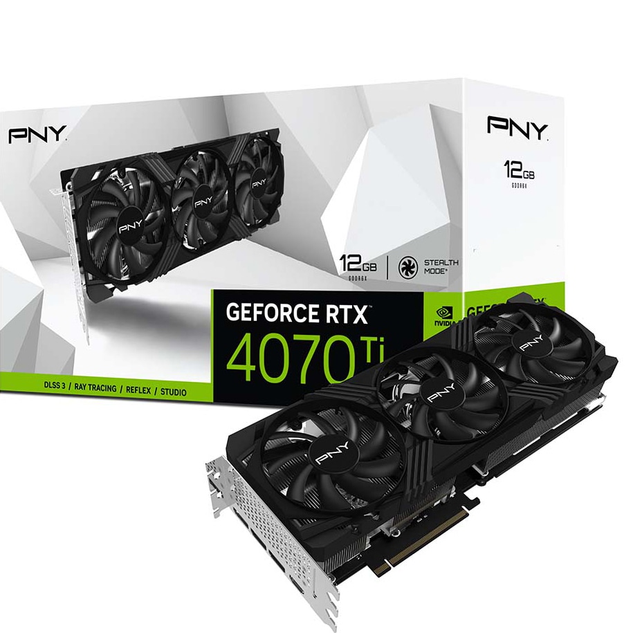 PNY GeForce RTX 4070 Ti 12GB grafikkort - Elkjøp