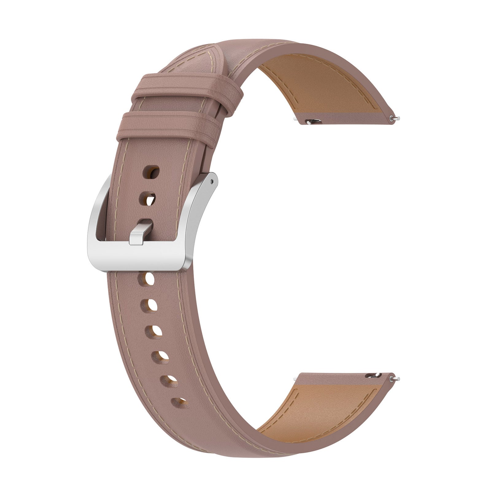 Klokkerem i ekte skinn Mørk rosa 20 mm Samsung Galaxy Watch 5 - Elkjøp