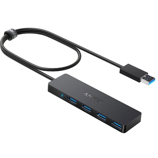 Anker 4-port ultraslank USB 3.0 datahub - Elkjøp
