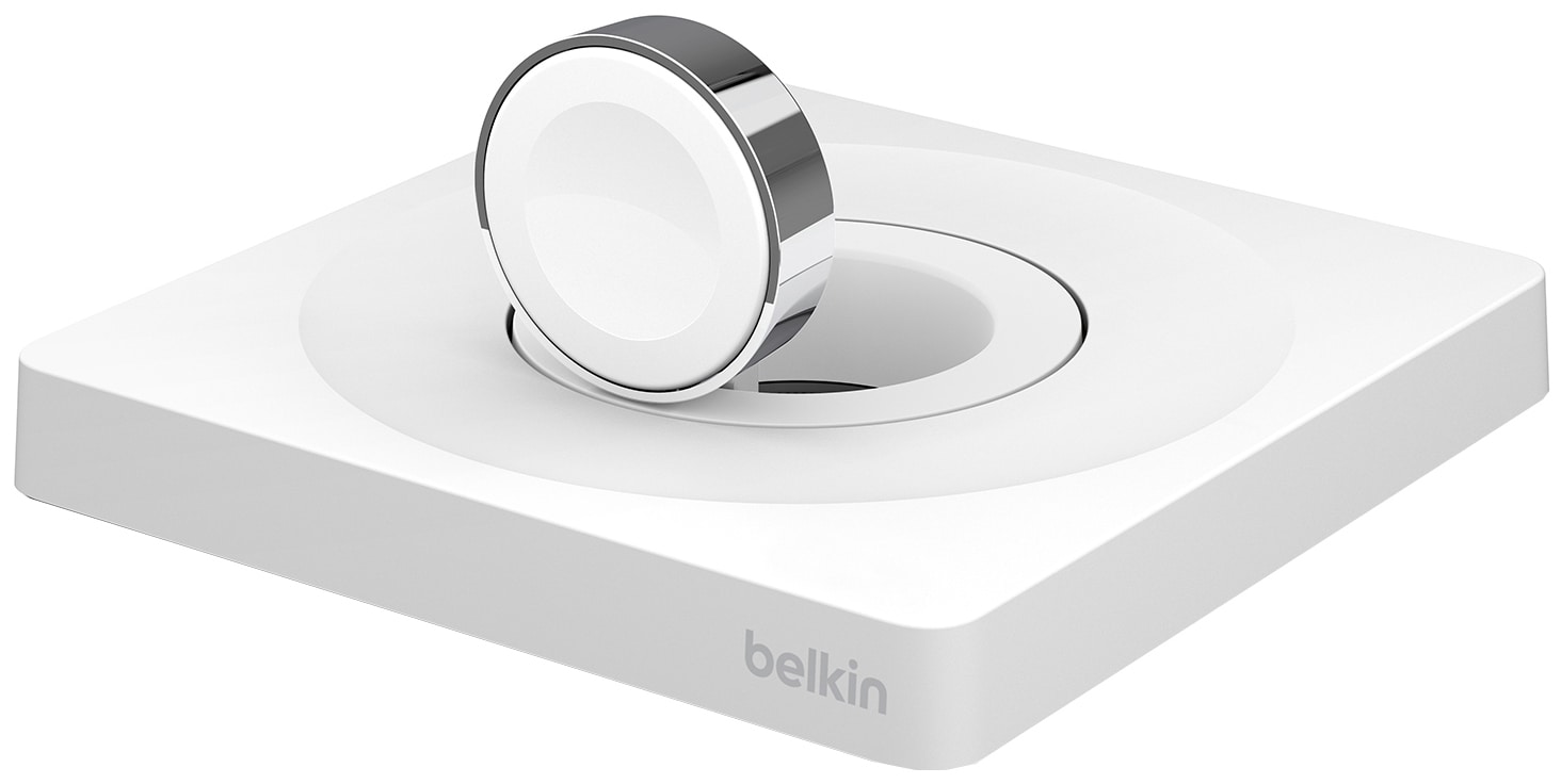 Belkin Apple Watch bærbar lader (hvit) - Elkjøp