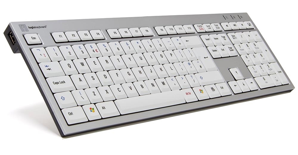 Logickeyboard Slim Line PC Tastatur - Elkjøp