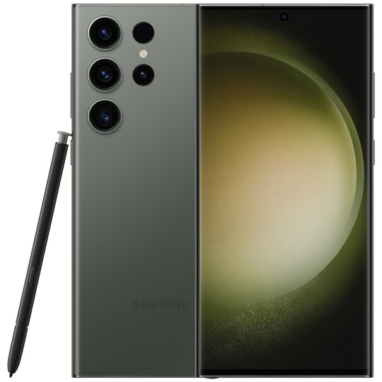 Samsung Galaxy S23 Ultra 5G smarttelefon 12/512GB (grønn) - Elkjøp