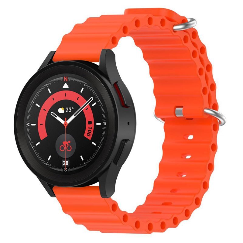 Ocean Armbånd Samsung Galaxy Watch 5 Pro (45mm) Oransje - Elkjøp