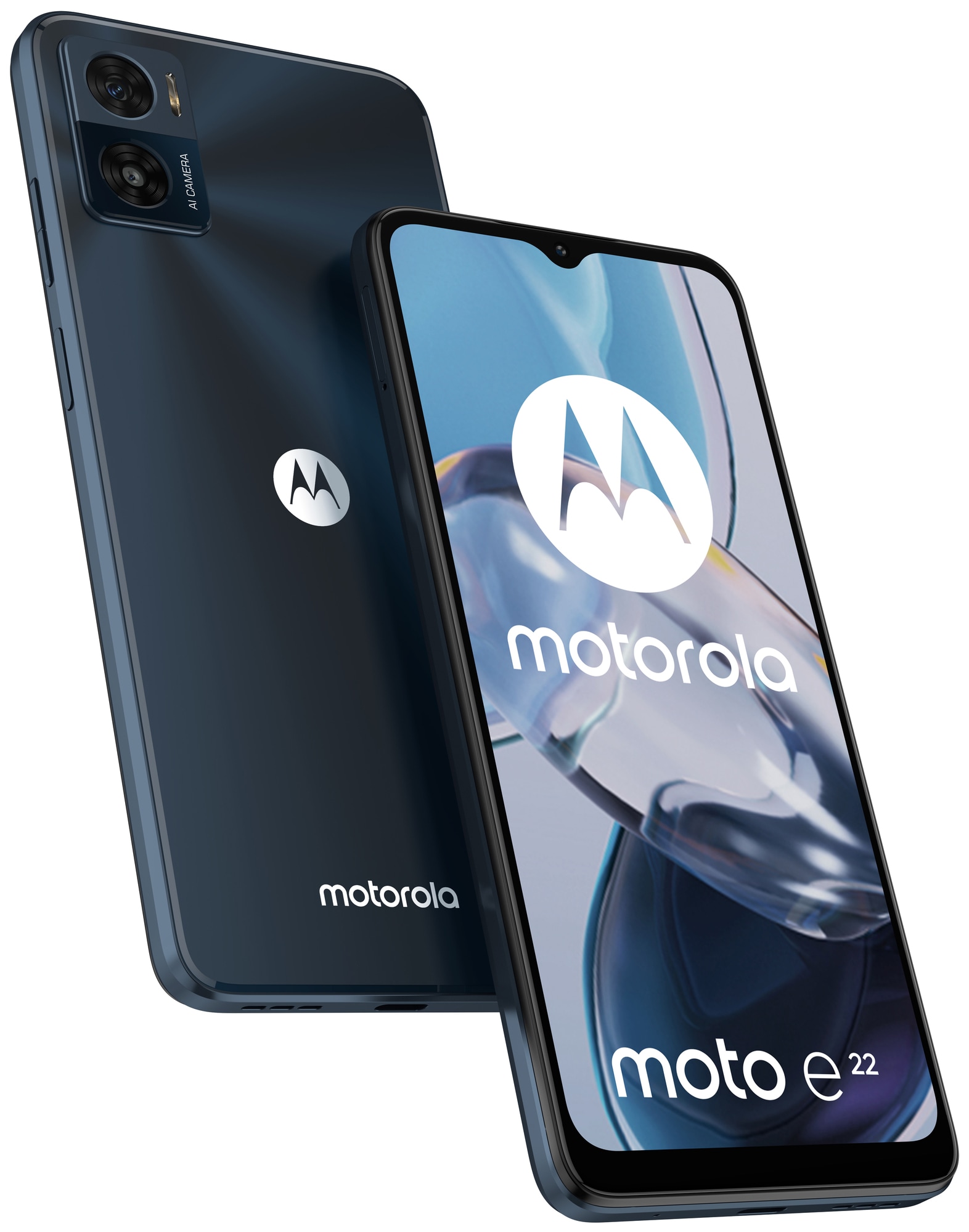 Motorola Moto E22 smarttelefon 4/64GB (sort) - Elkjøp