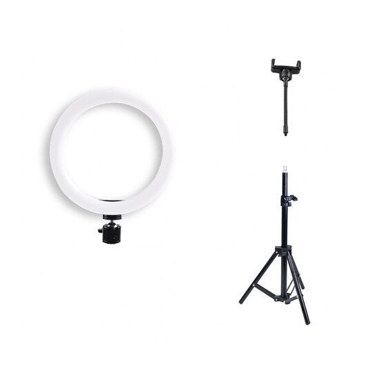 Braun Vlogg Kit 100, LED ring light 26cm - Elkjøp