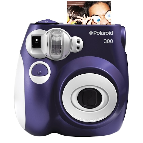 Polaroid Instant analogt kamera Pic-300 (lilla) - Elkjøp