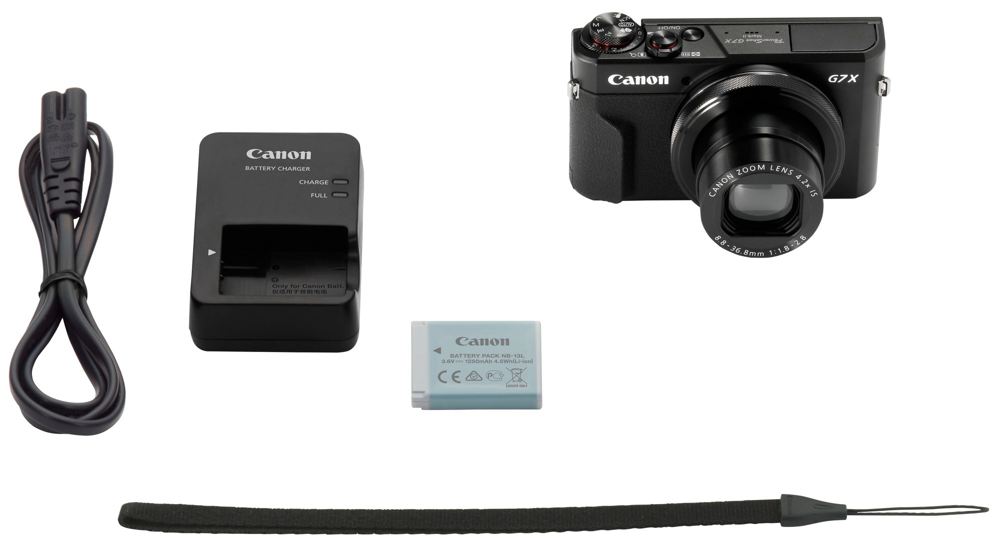 Canon PowerShot G7X Mark 2 kompaktkamera (sort) - Fotografering - Elkjøp