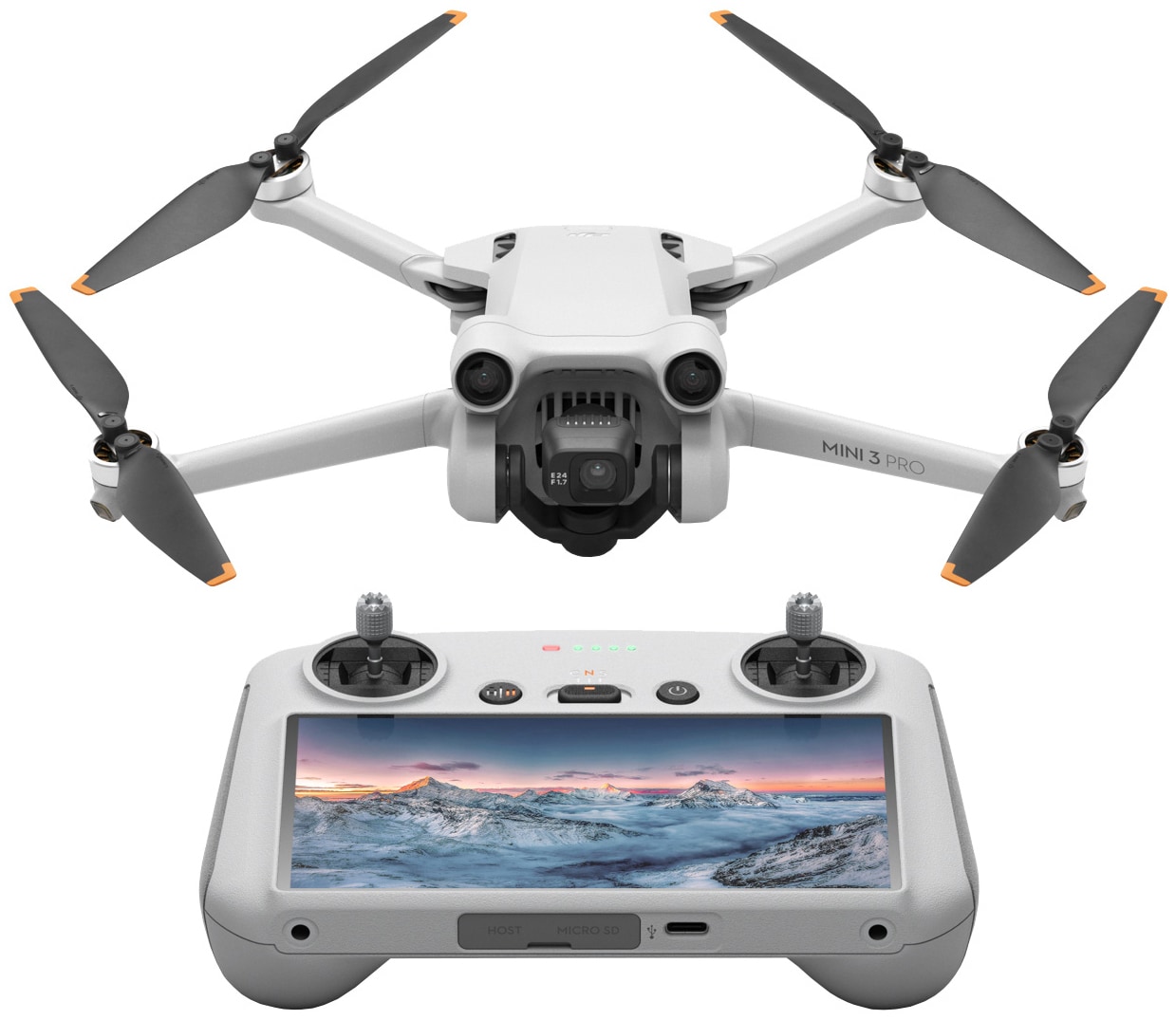 DJI Mini 3 Pro drone med smartkontroll - Elkjøp