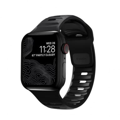 NOMAD Apple Watch 38/40/41mm Armbånd Sport Band Svart