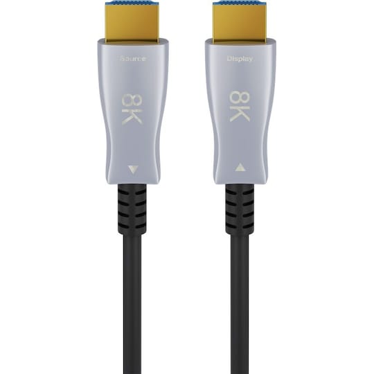 Optisk hybrid høyhastighets HDMI™-kabel med Ethernet (AOC) - Elkjøp